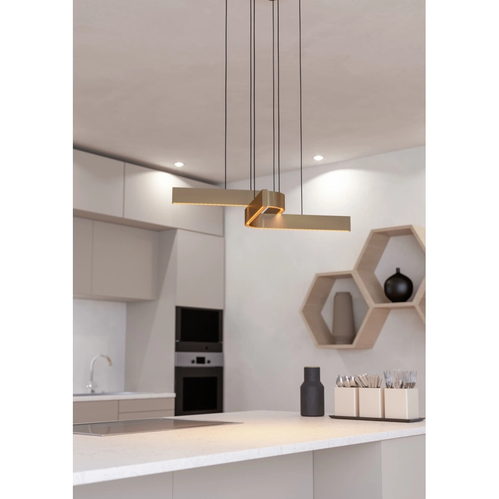Design hanglamp Folcino-Z koper brons Eglo 9008606360284