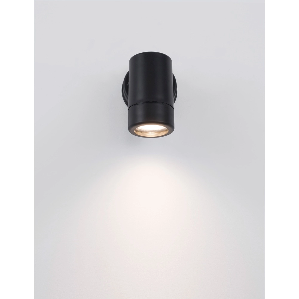 Ronde spot Limbio down zwart