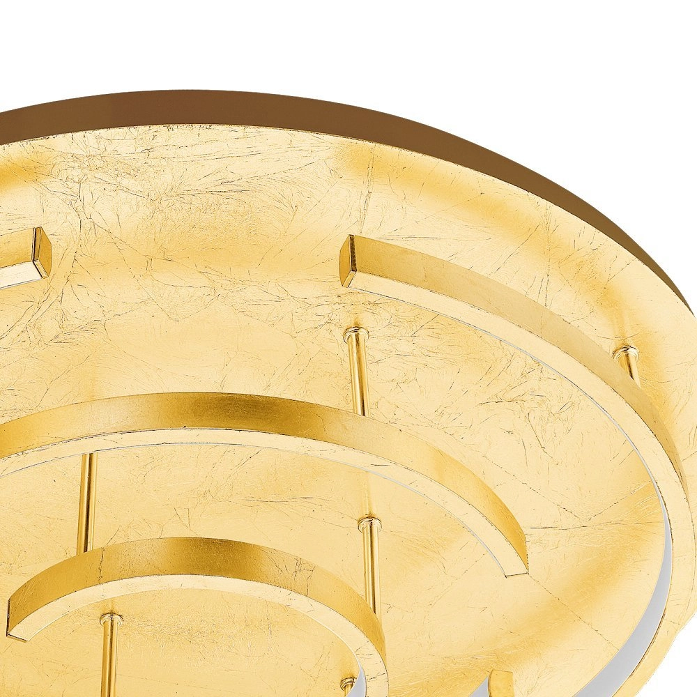 Gouden plafondlamp Pozondon Ø 52 cm Eglo 9002759984885