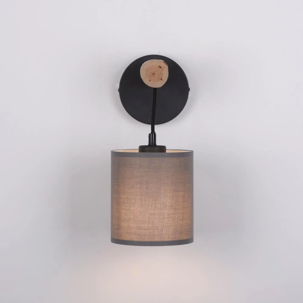 Landelijke wandlamp Green Tribu taupe Just Light 4043689995157