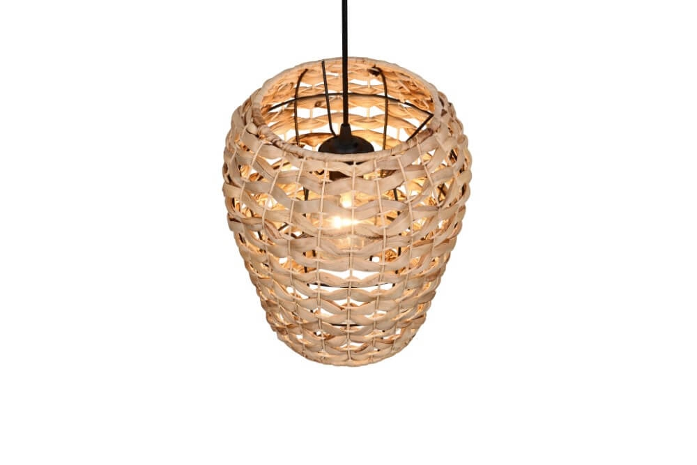 Landelijke hanglamp Jean Ø 29cm rotan Trio 4017807637670