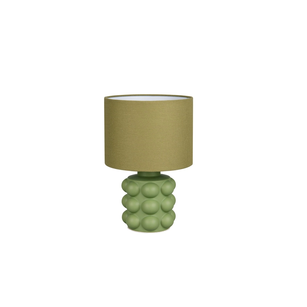 Tafellamp Kate groen Ø 20cm Trio 4017807662573
