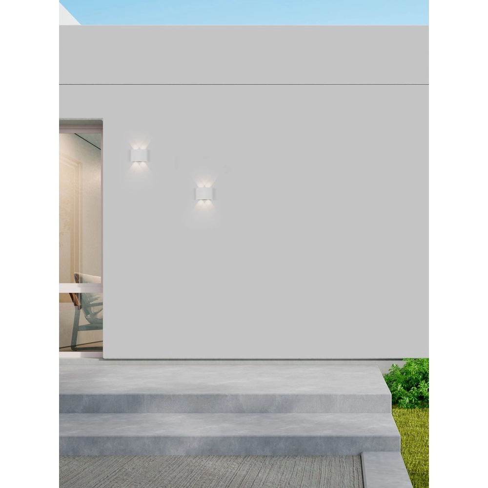 Ovale wandlamp Duomo wit Lyora 5212017481658