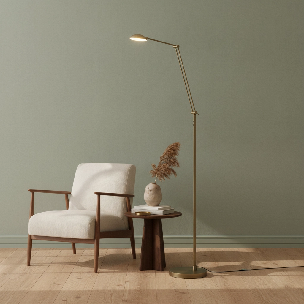 Klassieke leeslamp Palermo antiek brons
