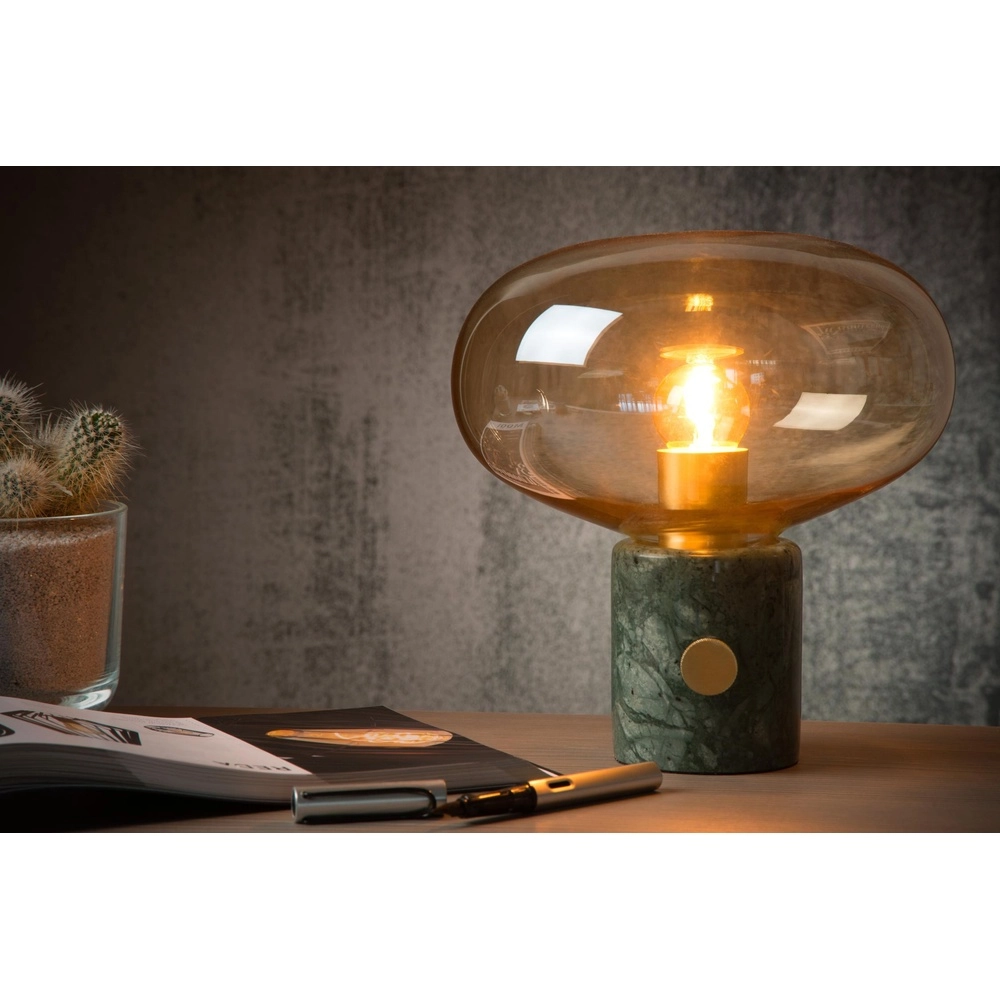 Design tafellamp Charlize Ø 23cm groen Lucide 5411212030993
