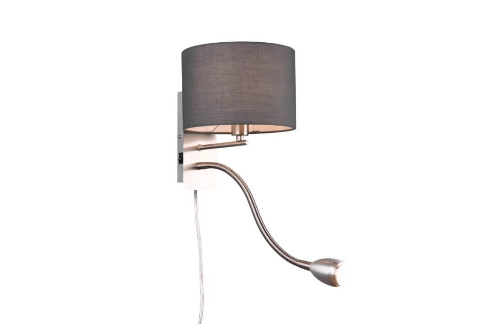 Wandlamp Hotel met leeslamp Trio 4017807508680