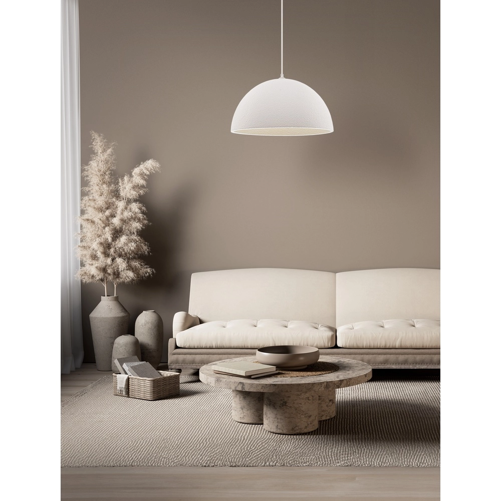 Hanglamp Starla wit Ø 50cm Lyora 5212017460837