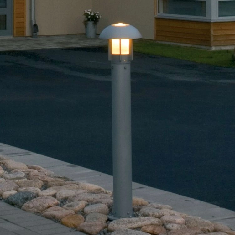Staande moderne tuinlamp Heimdal 102cm mat zilver KonstSmide 7318305123120