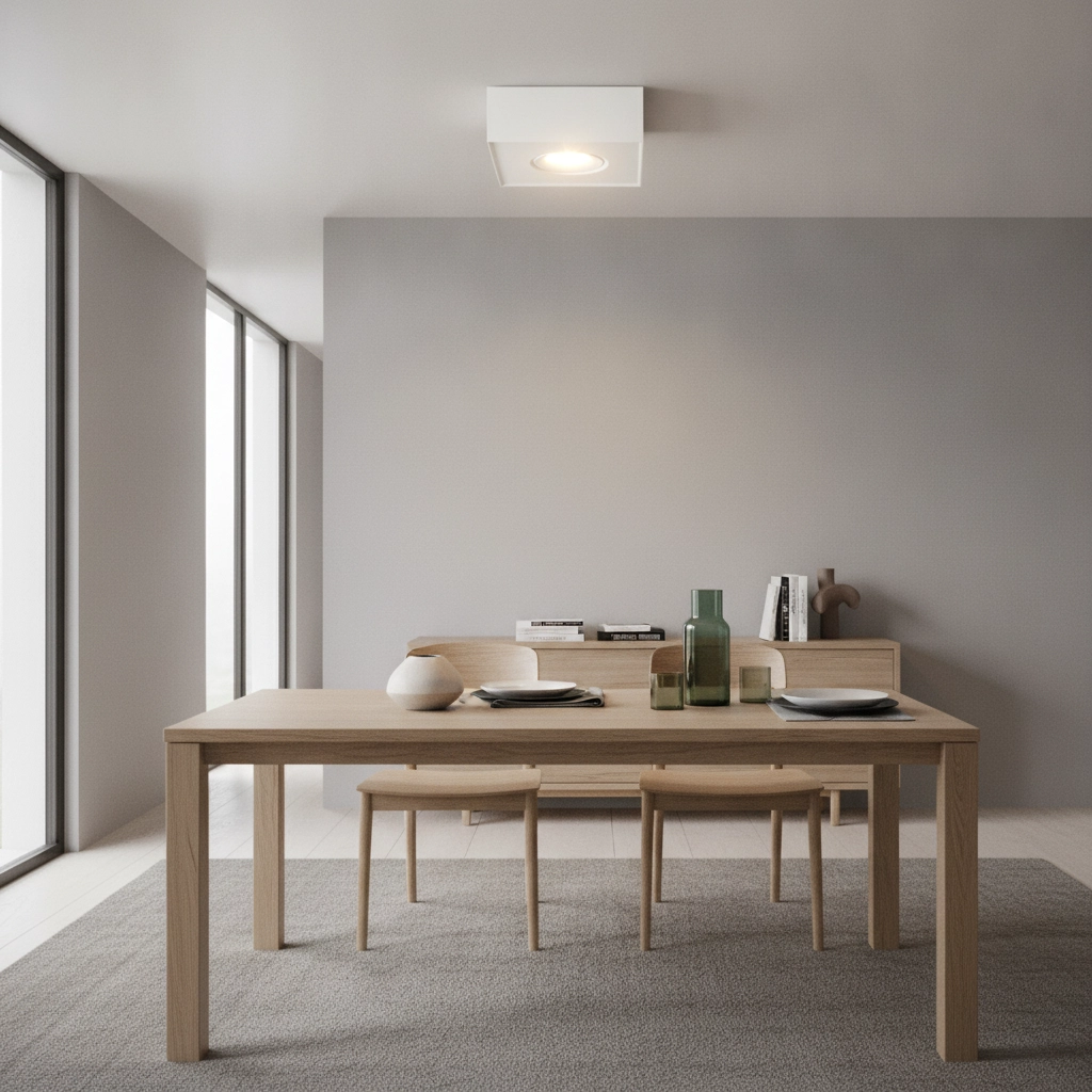 Plafondlamp Brooklyn dim to warm wit enkel