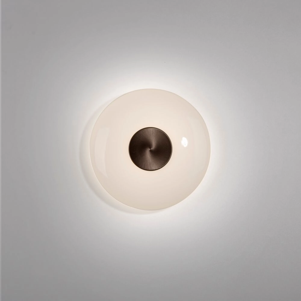 Design wandlamp Pure Vitrum bruin Paul Neuhaus 4012248382493