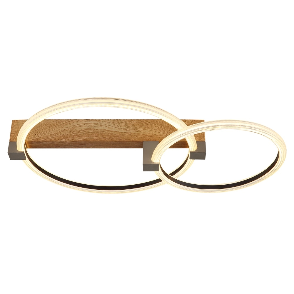 Plafondlamp Fletcher design hout Globo 9007371583294