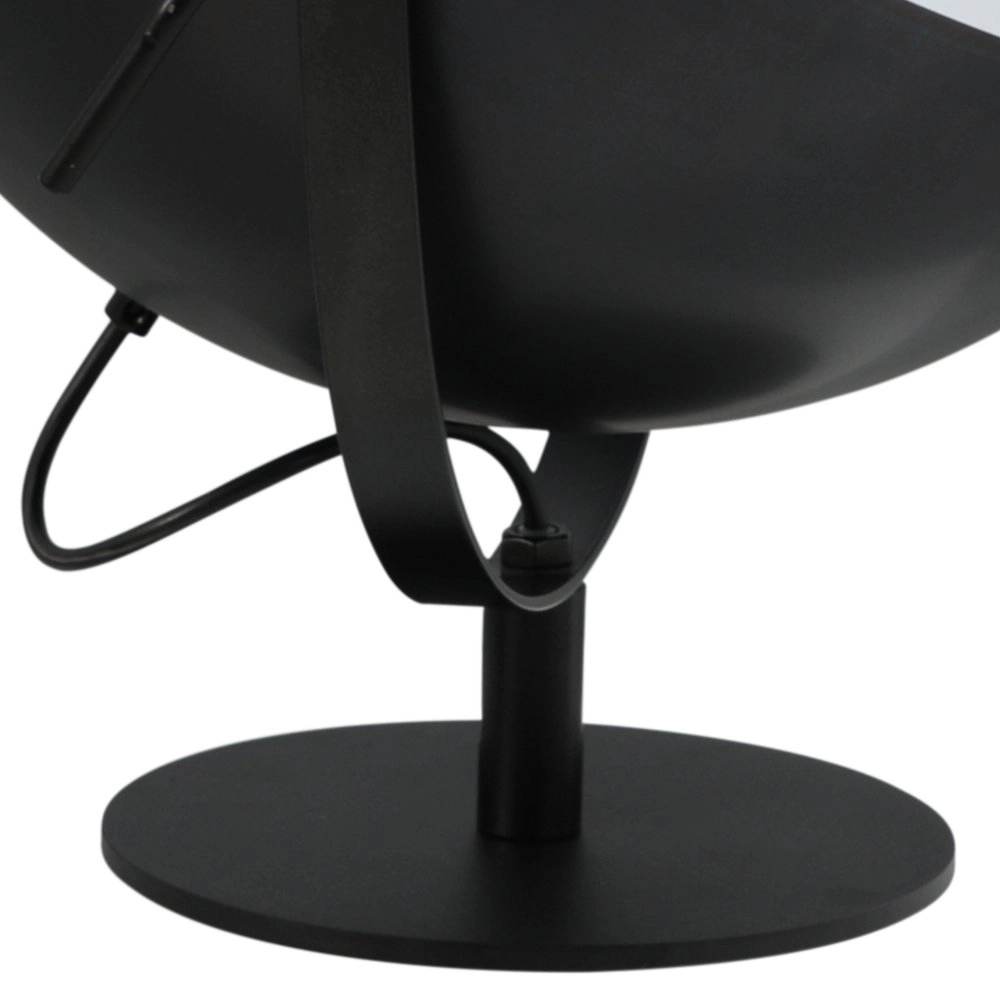 Zwarte Industria Uplighter 40cm zwart met wit Masterlight 8718121236810