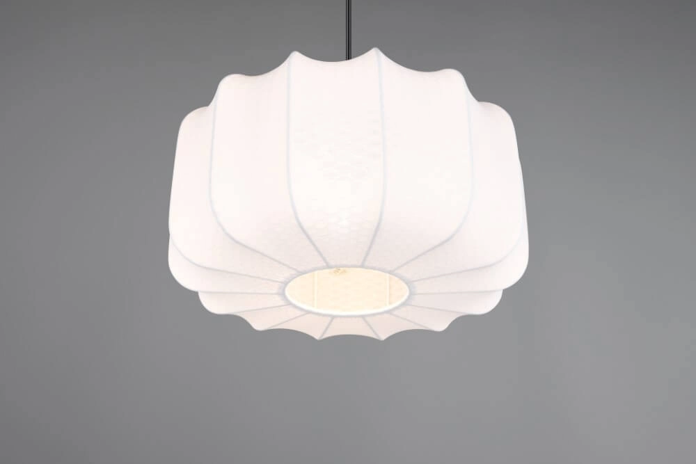 Witte design hanglamp Madleine Ø 40cm Trio 4017807638226