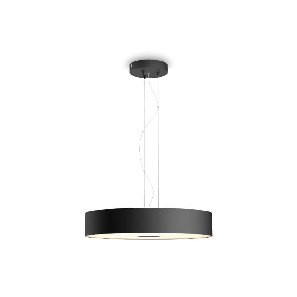 Hanglamp Hue Fair - White Ambiance Ø 44,4cm zwart Philips 8719514341296