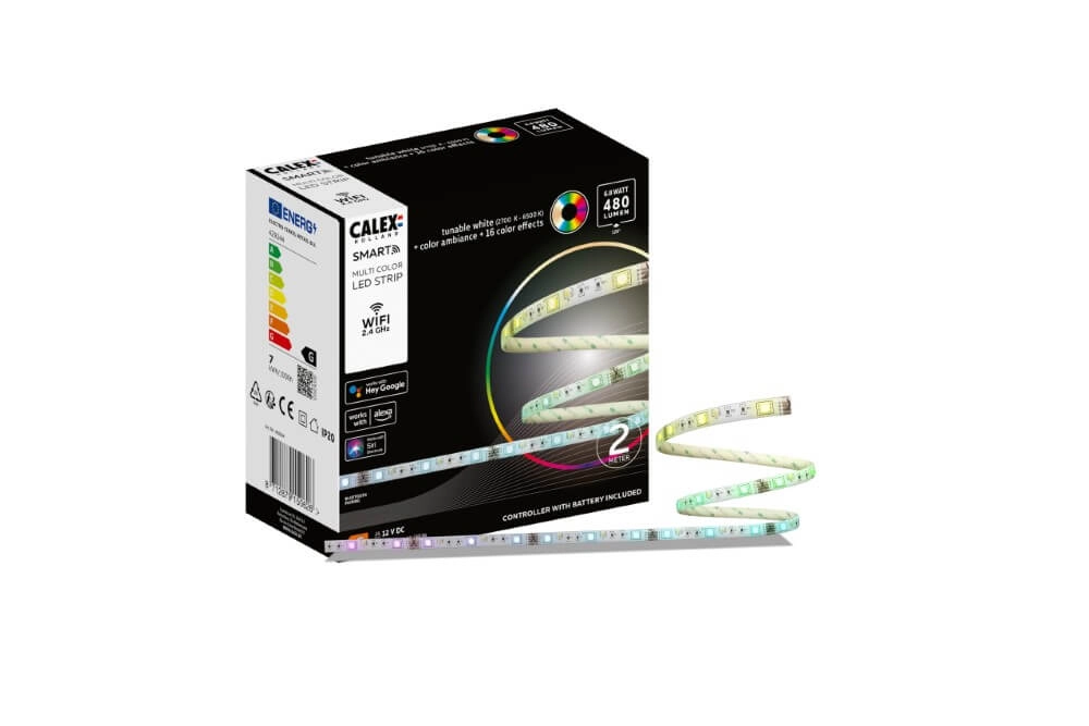 Smart ledstrip 6,8W - Led - 480lm 2m