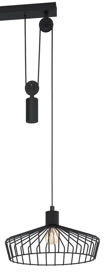 Eetkamer hanglamp Winkworth met twee kappen Eglo 9002759434380