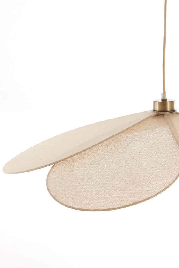 Hanglamp Fyano bloem crème Ø 79cm Light & Living 8717807706692