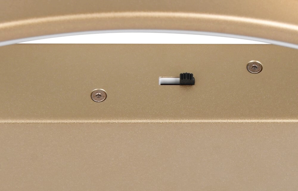 Slaapkamer plafondlamp Darvin goud - 65cm Trio 4017807616101