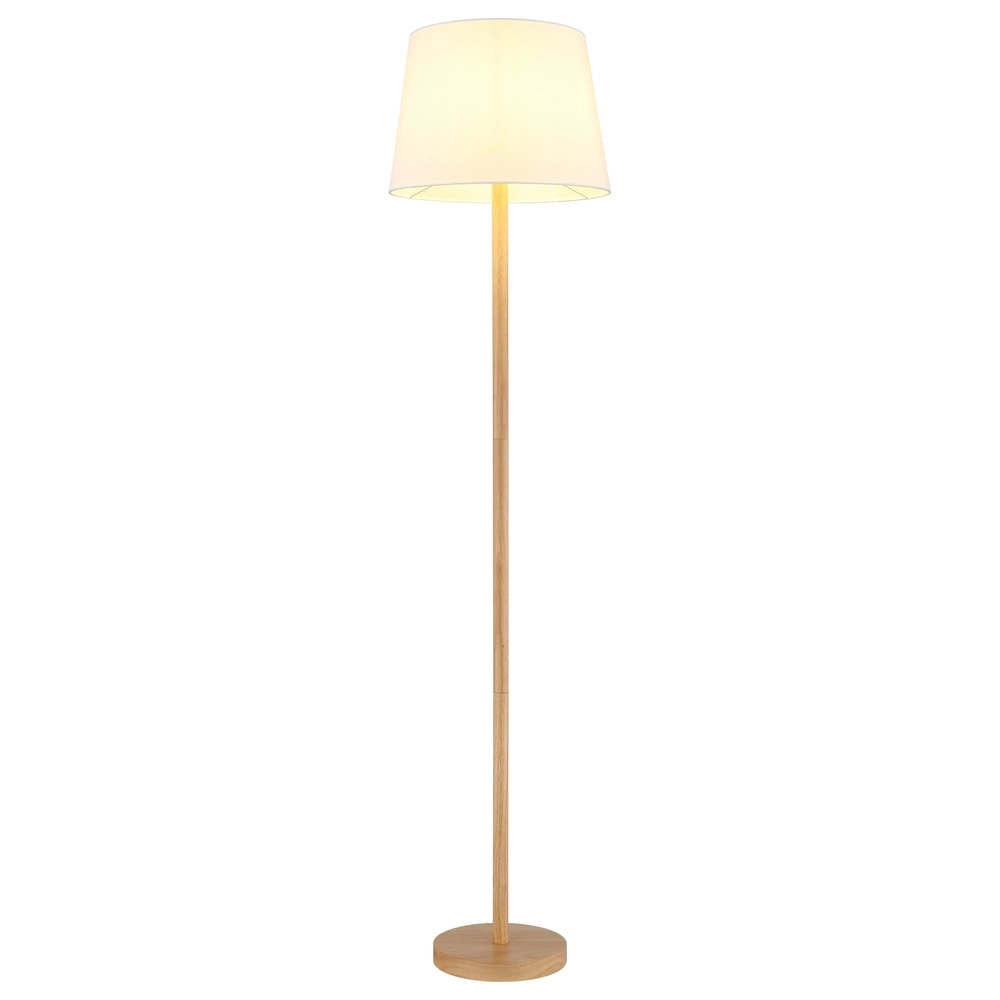 Vloerlamp Joris hout