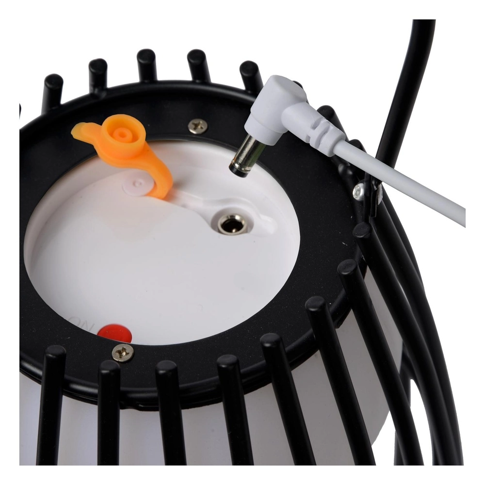 Oplaadbare tafellamp Fjara zwart Lucide 5411212061355