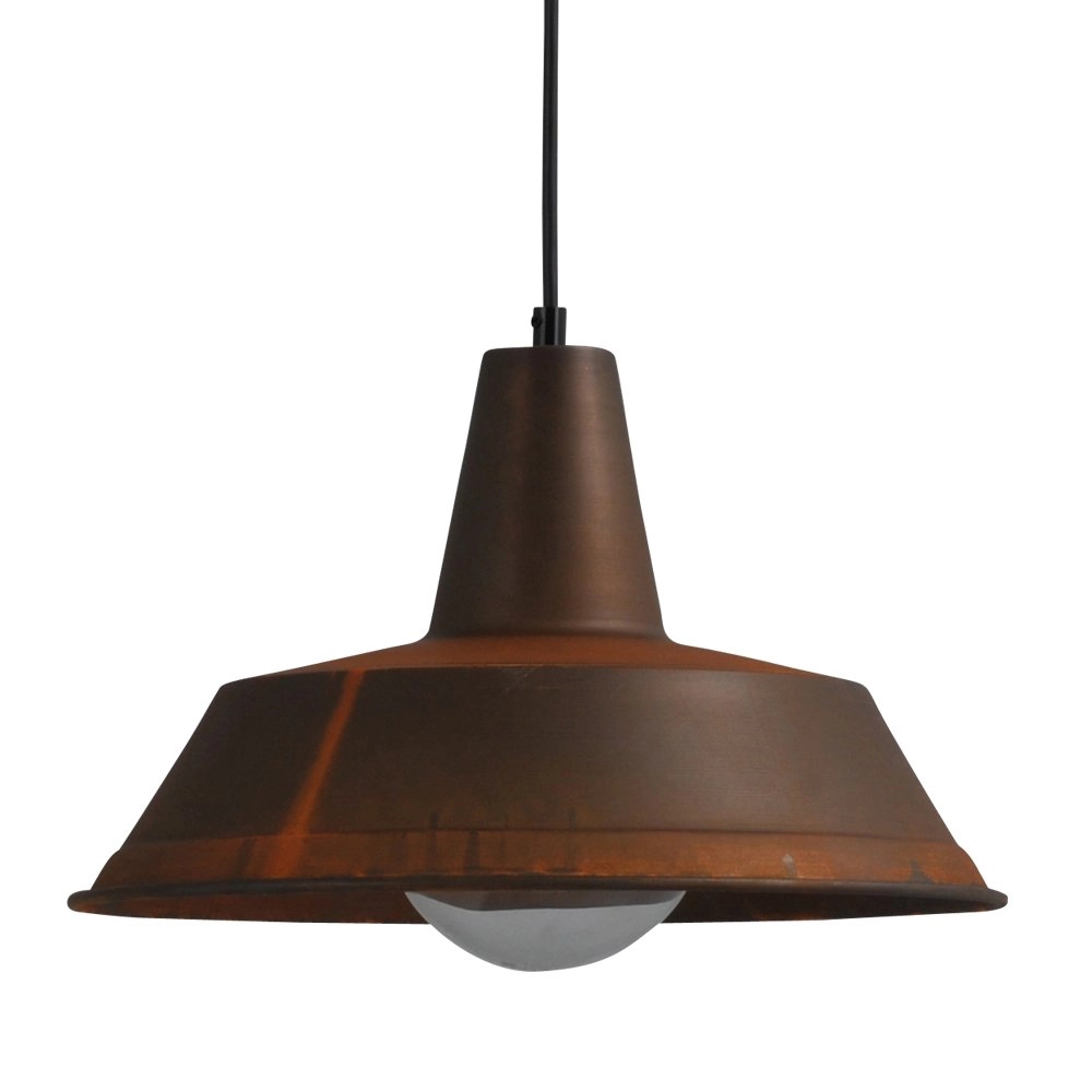 Stoere roest eettafellamp Industria 2x35 Masterlight 8718121230948