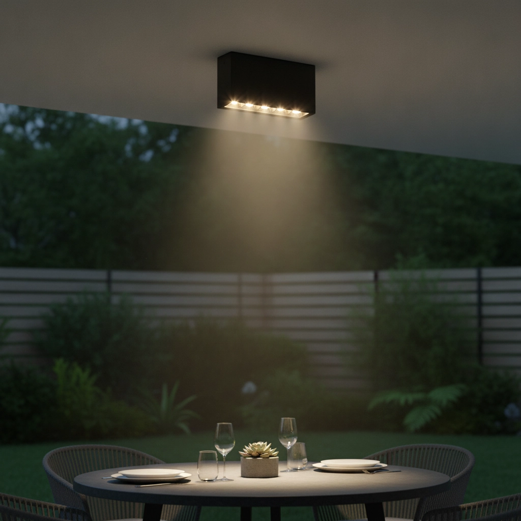 Plafondlamp Jax rechthoek antraciet