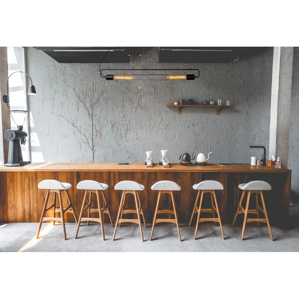 Design hanglamp Calixt zwart Lucide 5411212051479