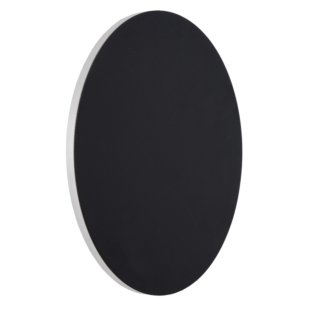 Design wandlamp Eklyps Led Ø 25cm zwart
