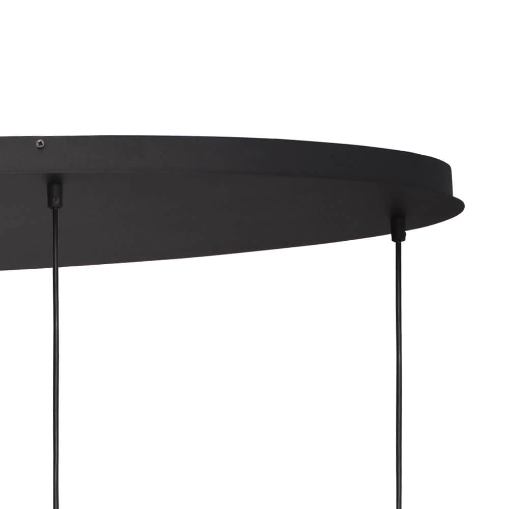 Hanglamp Lava Oval 4x goud glas Ø 24cm Masterlight 8718121290072