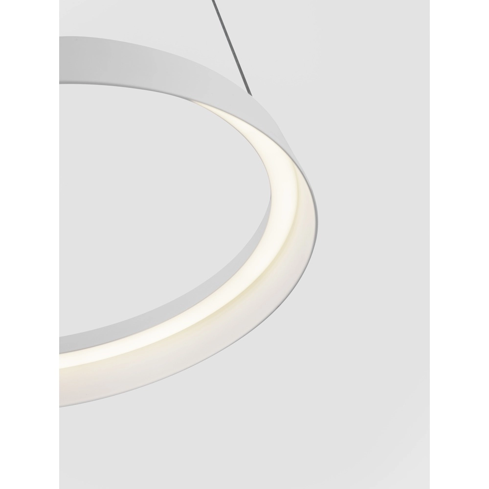Design hanglamp Ormi Ø 45cm wit Lyora 5212017448798