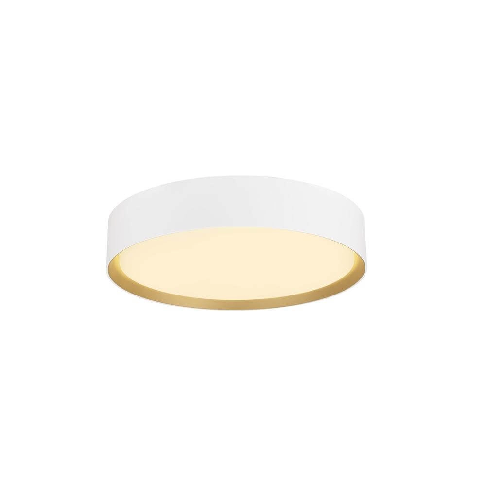 Plafondlamp Decona 30 wit-goud Ø 30cm Plafondlamp Decona 30 wit-goud Ø 30cm