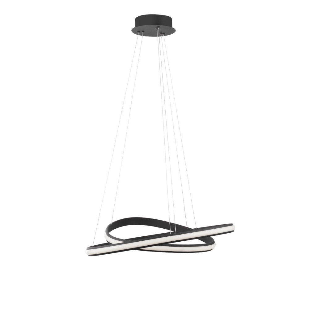 Design hanglamp Aries zwart Ø 59cm Lyora 5212017419835