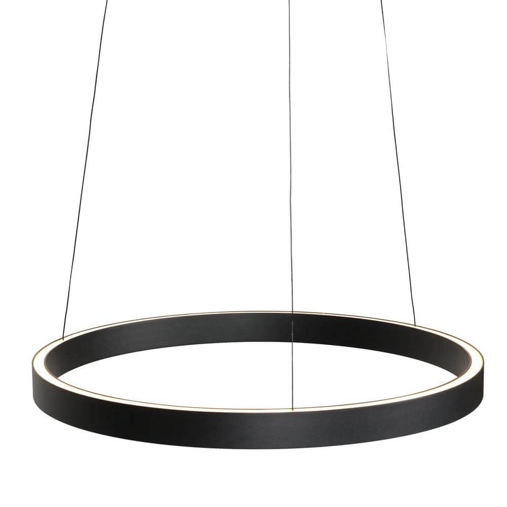Moderne hanglamp Mykty zwart Ø 60cm Steinhauer 8712746178203