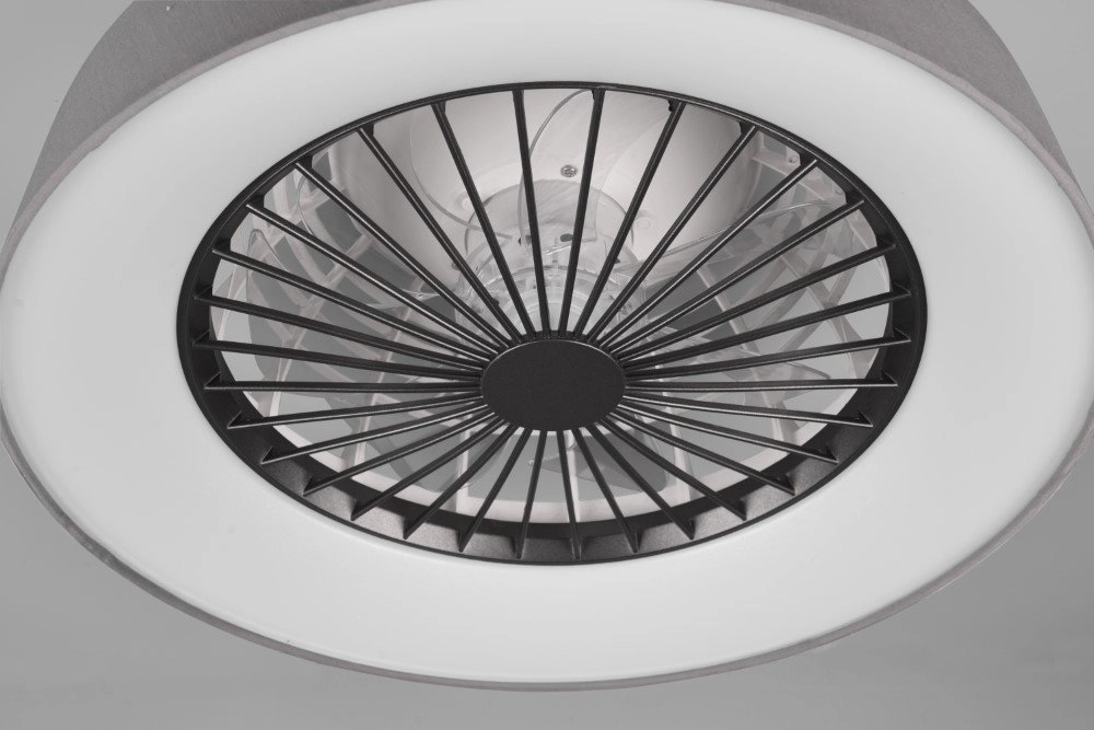 Led plafondventilator Farsund 47cm zwart Trio 4017807491081