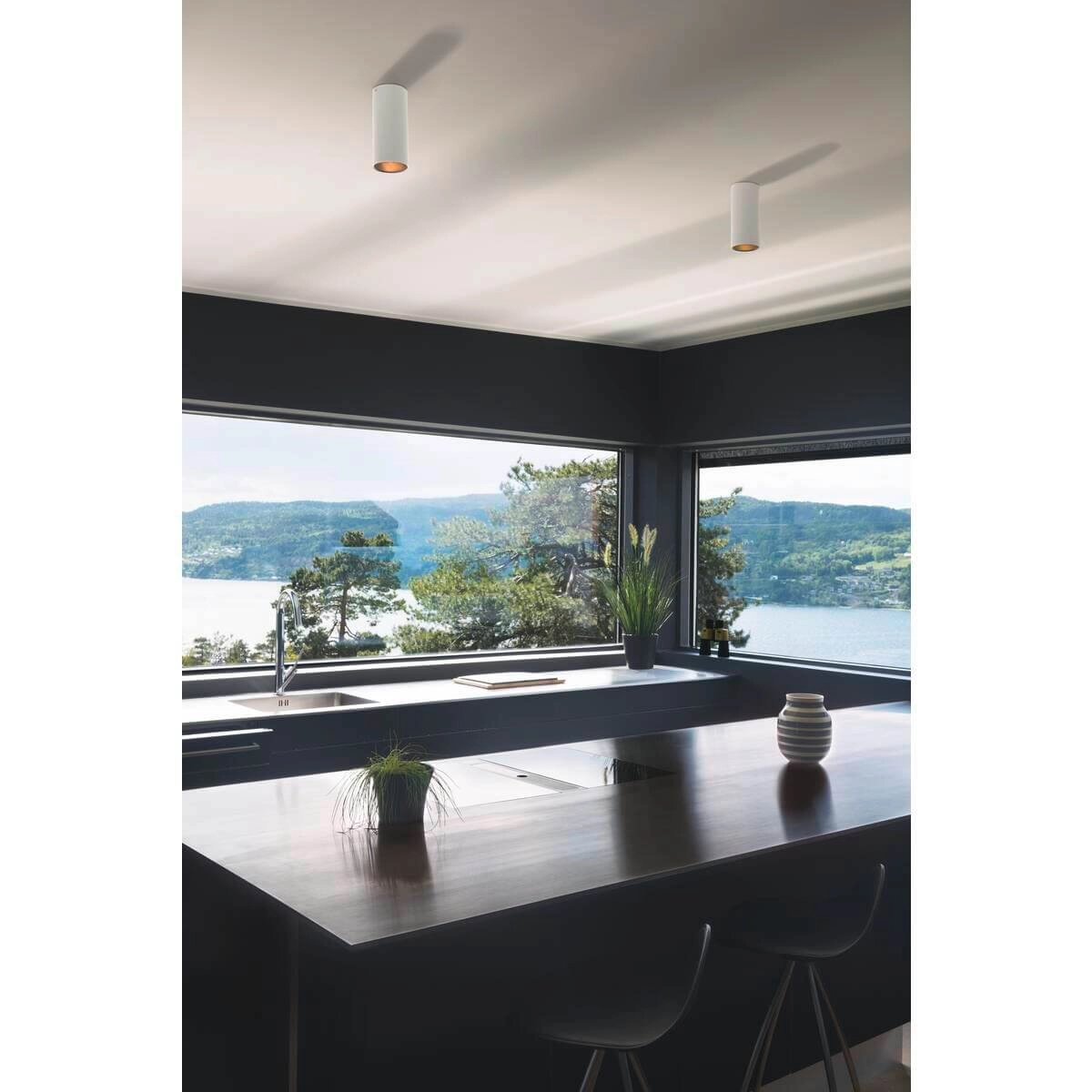 Reflector 28° Anela zwart SLV 4024163191036