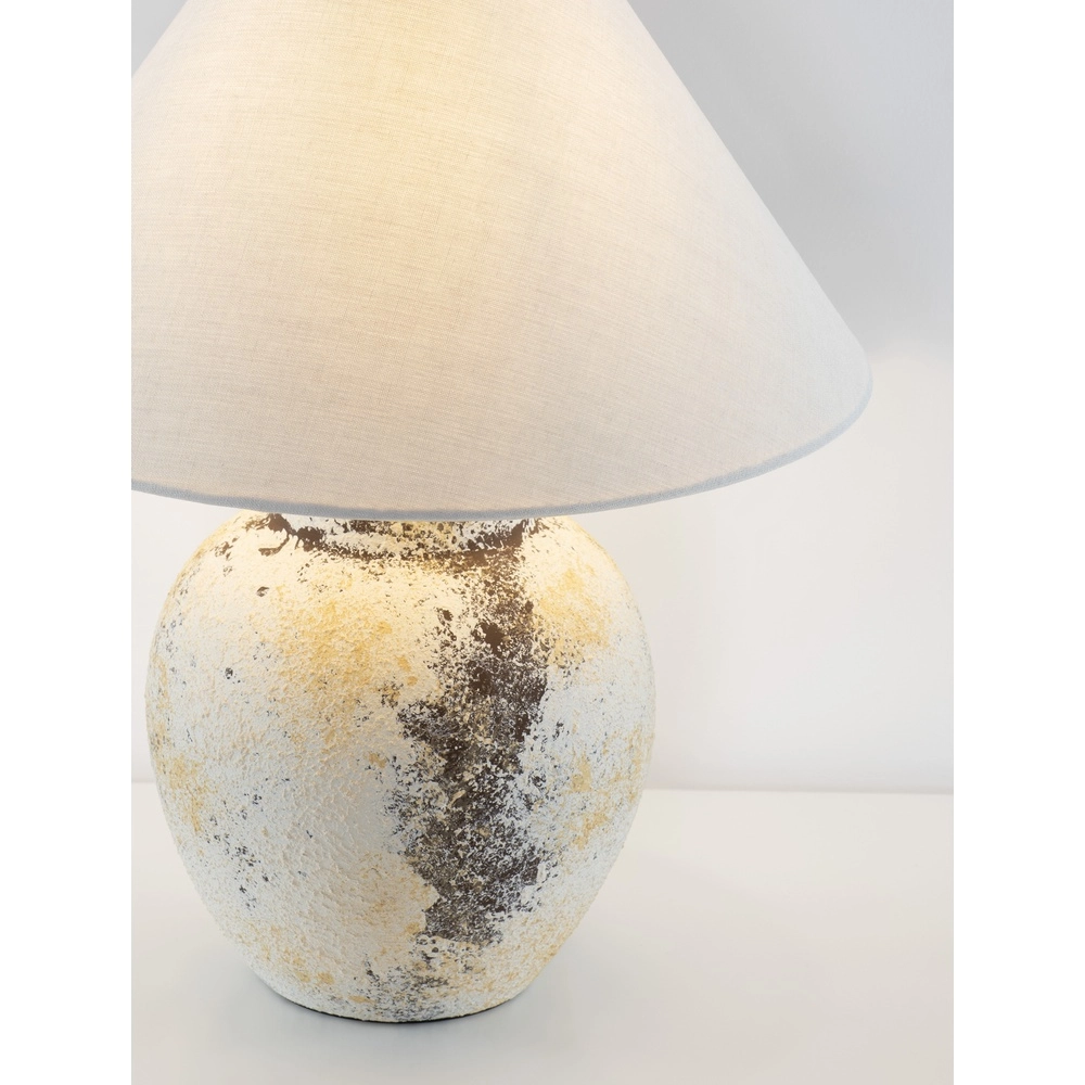 Tafellamp Lupe gevlekt keramiek Lyora 5212017477903