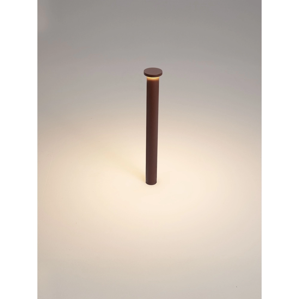 Moderne padverlichting Bast roestbruin 65cm - 3000K Lyora 5212017497680
