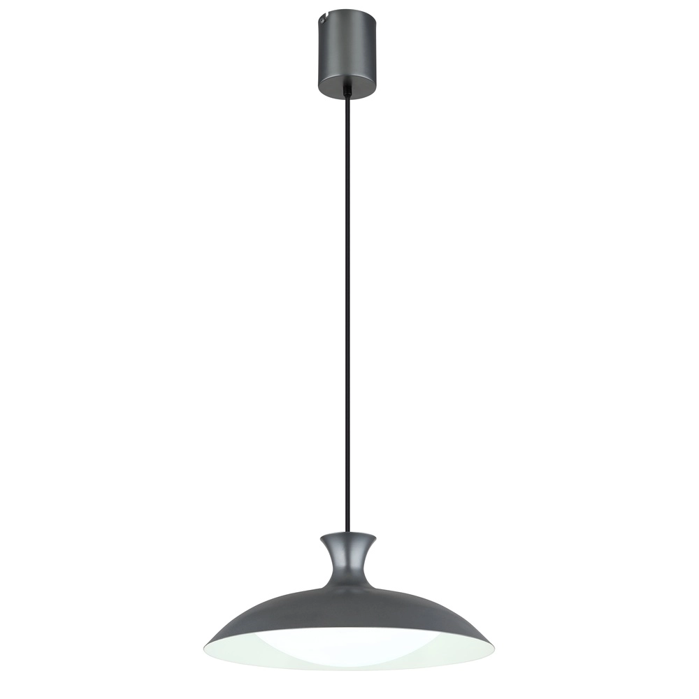 Grijze hanglamp Rocha design Ø 40cm Globo 9007371533985