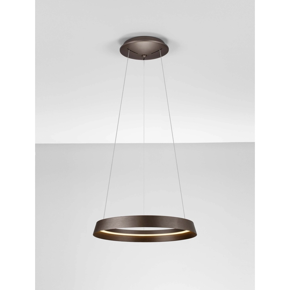 Design hanglamp Ormi Ø 45cm koffie bruin