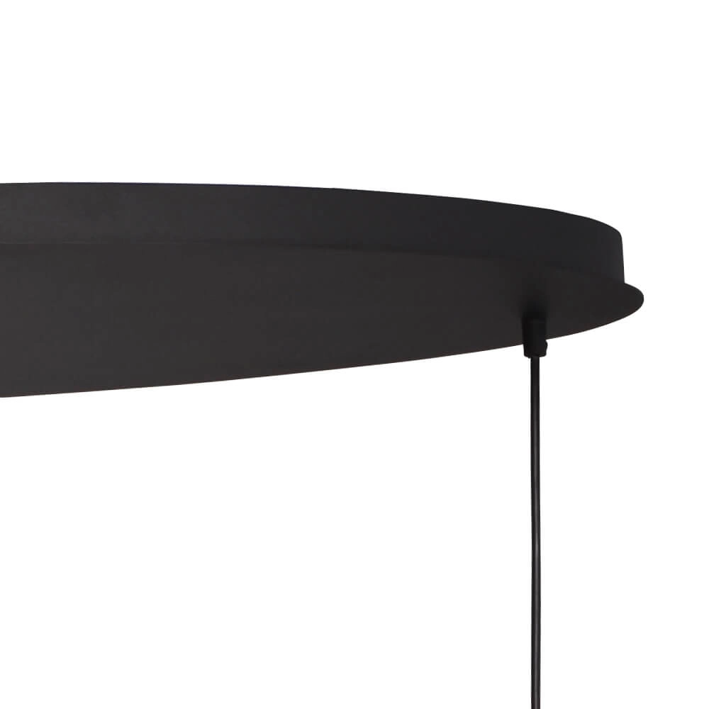 Hanglamp Lava Oval 4x smoke glas Ø 24cm Masterlight 8718121290089