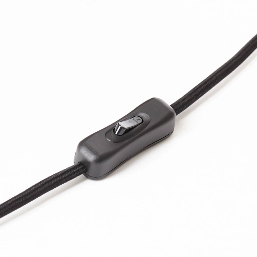 Landelijke tafellamp Woodrow houtbruin met zwart hout Brilliant 4004353357428