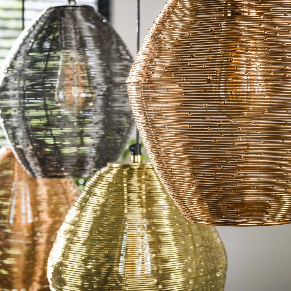 Metalen hanglamp Web 5-lichts Lyora 8716803511415