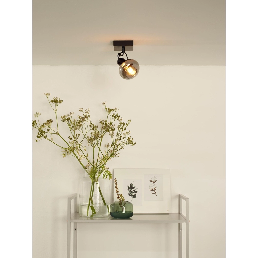 Plafondlamp Madee zwart Lucide 5411212176776