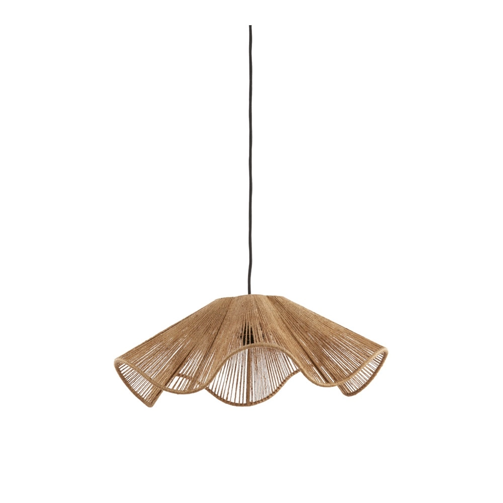 Rotan hanglamp Fodara Ø 48cm bruin Light & Living 8717807702083