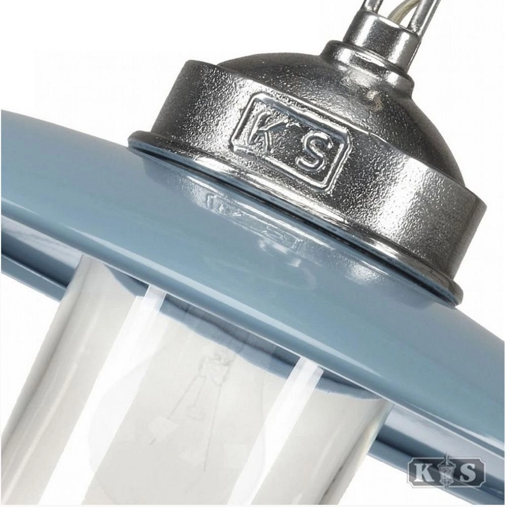 Veranda hanglamp Solingen Retro retro blauw KS Verlichting 8714732658102