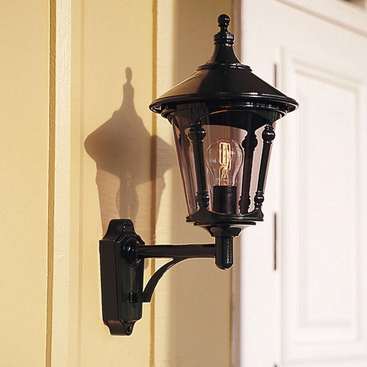 Klassieke muurlamp Virgo Up Antiek groen KonstSmide 7318305716001