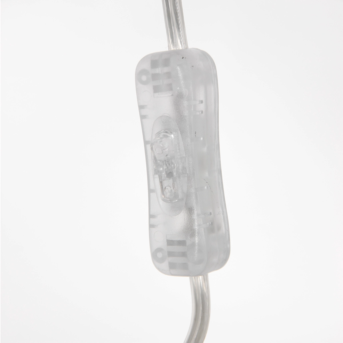 Wand Booglamp Sparkled RVS met witte kap Steinhauer 8712746146127