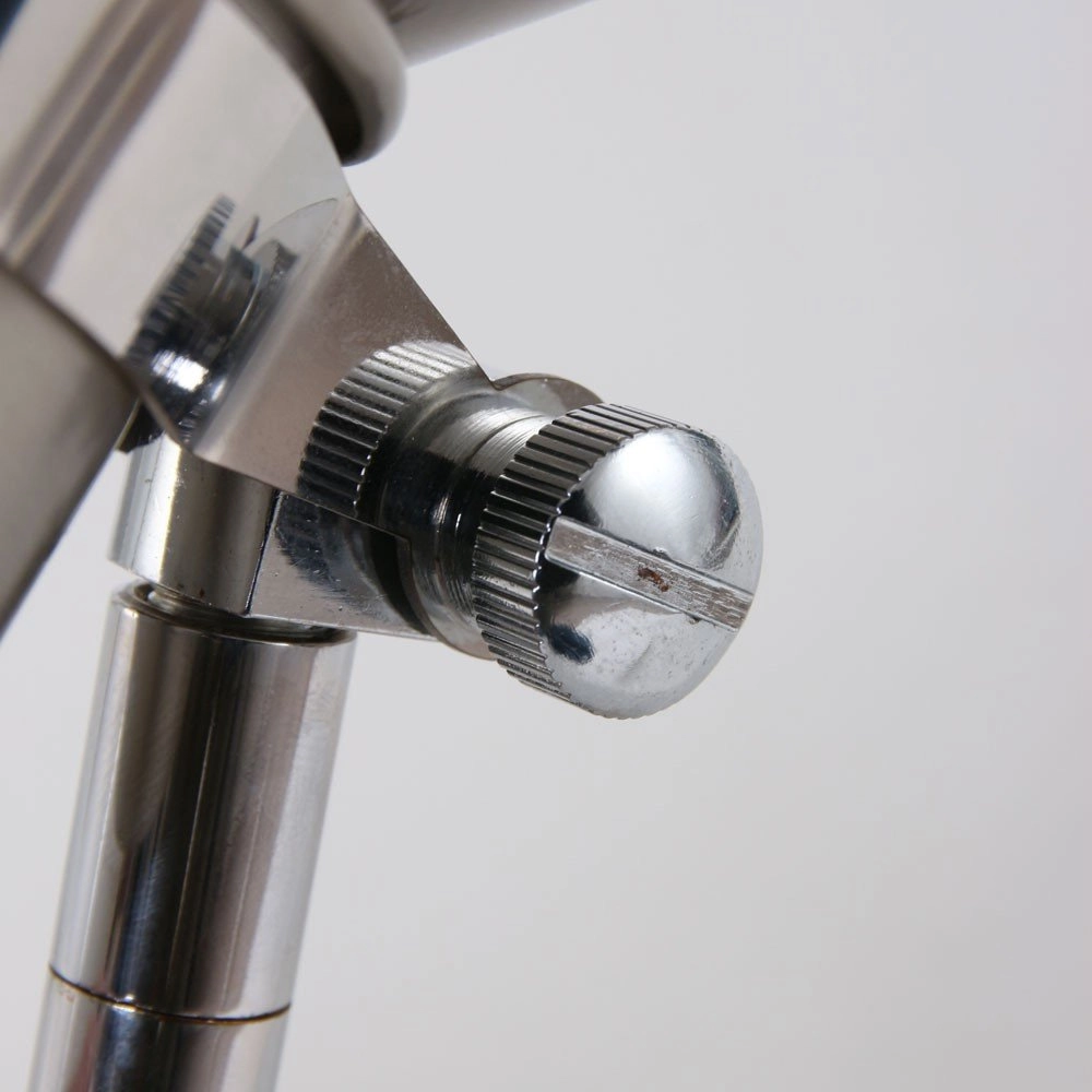 Klemspot Spring grijs met chroom Steinhauer 8712746075243