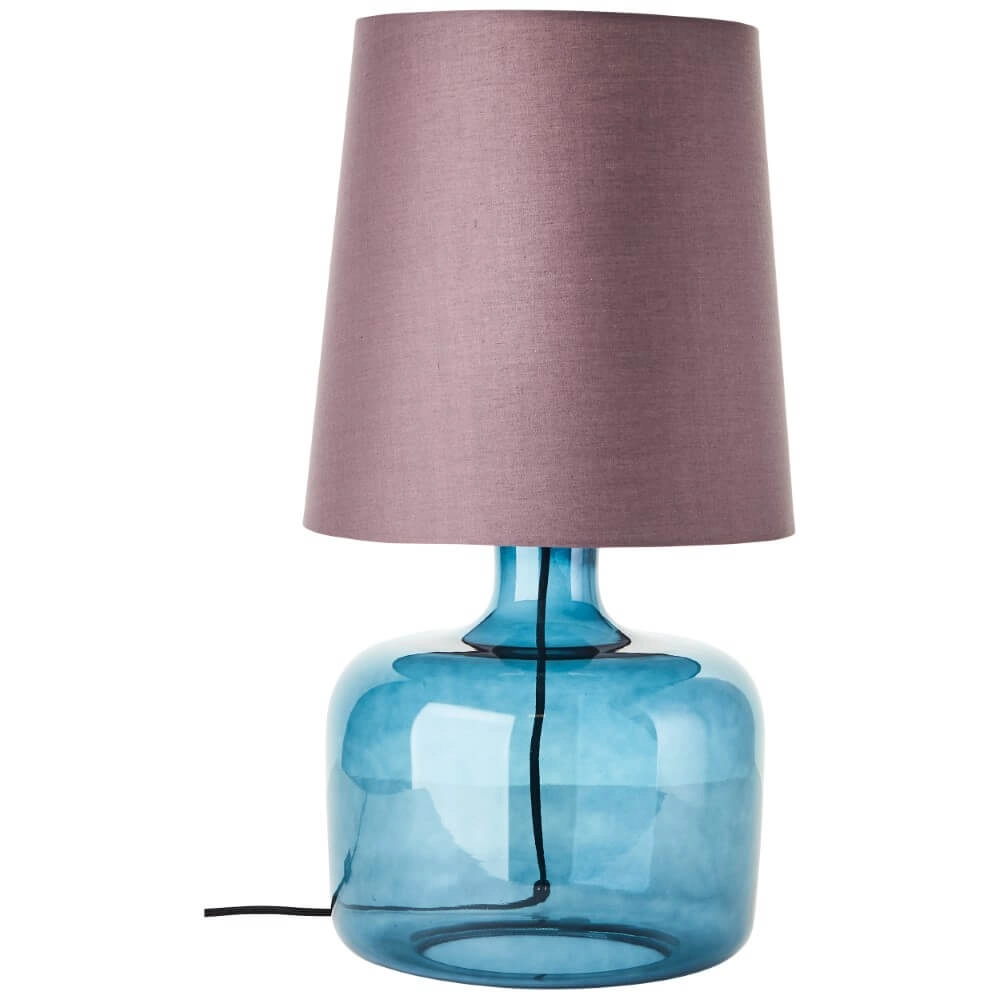 Tafellamp Hydra blauw met taupe Brilliant 4004353413131