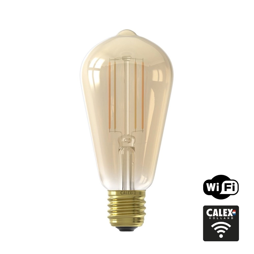 Lichtbron gold Smart Home E27 - 7W - 1800-3000K Circle 8712879144953